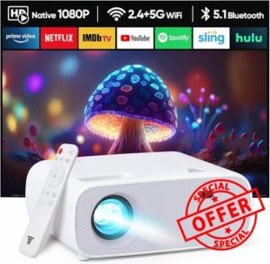 ZDK 2024 New Mini Projector with 5G WiFi