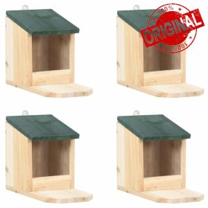 Brokky Squirrel Houses 4 pcs Firwood