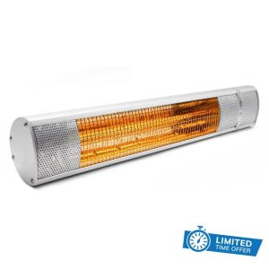 KMH-20 2KW Infrared Outdoor Wall Mounted Garden Heater Silve