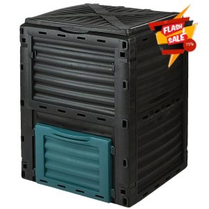 Crystals 300L Garden Compost Bin – Eco-Friendly Compost Bin for Organic Waste