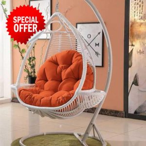 Swing Chair Cushion For Garden Patio Rattan Swing Chair
