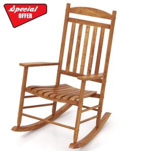 RELAX4LIFE Garden Rocking Chair