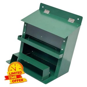 Baoblaze Squirrel Feeder Large Capacity Easy to Use Anti Falling Structure for Outside Chipmunk Feeder for Park Patio Garden Yard Farm