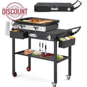 UNIONLINE Foldable Pizza Oven Stand