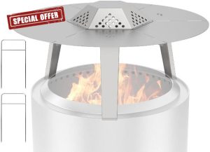Heat Deflector for Solo Stove Bonfire Accessories