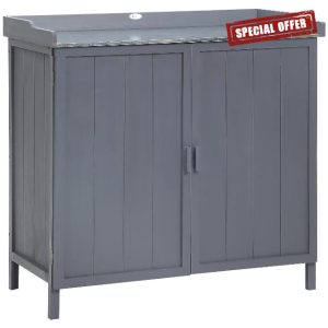Outsunny Garden Storage Cabinet