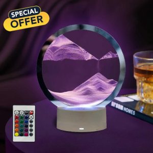 LZH FILTER Creative 3D Moving Sand Art