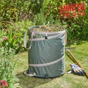 Pop Up Garden Waste Bag SpringBin Large 200L