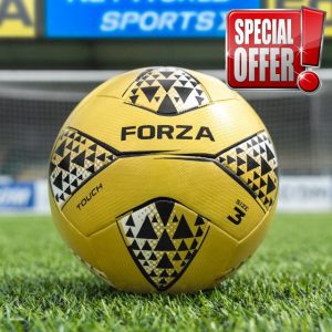 FORZA Weighted Touch Control Football [450g] | Durable Size 3 Training Football for Precision
