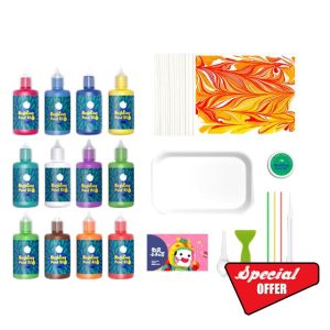 Beufee Water Marbling Paint Kit for Kids