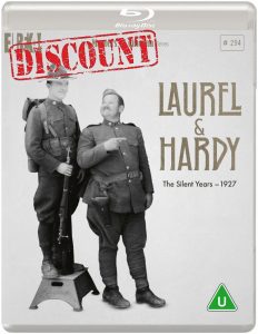 LAUREL & HARDY: THE SILENT YEARS (1927) 15 Silent Shorts with Stan Laurel & Oliver Hardy (Masters of Cinema) Standard Edition Two-disc Blu-ray