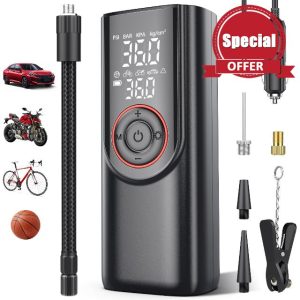 Tyre Inflator Portable Air Compressor