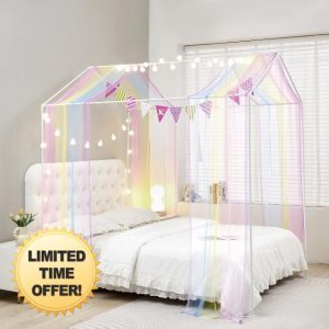 ZIQINPSQ House Bed Canopy Bed Curtains