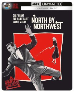 North by Northwest Steelbook [4K Ultra HD] [1959] [Region Free]