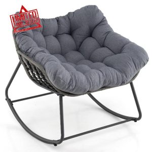 COSTWAY Outdoor Rocking Chair