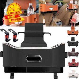 Accrue Multifunctional Car Seat Back Storage Box