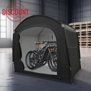 GCIUEMMH Travel Bike Storage Shed Tent - Outdoor Portable Bicycle Storage Sheds with 210D Oxford Fabric and Fiberglass Waterproof Bike Covers Shelter Portable Bike Shed for Motorcycle Garden Tool Toy