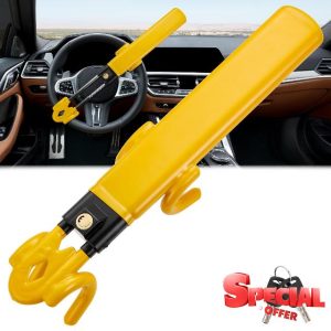 Warmiehomy Steering Wheel Lock Twin Bar