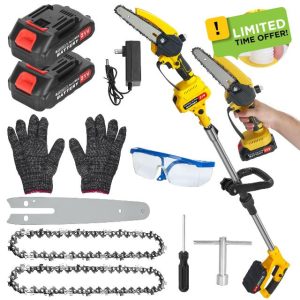 CURFAIR Mini Chainsaw Cordless