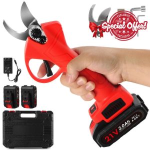 Electric Pruning Shears Professional Cordless Electric Pruning Battery Powered