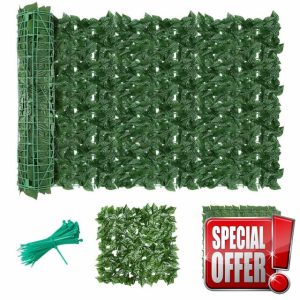 Artificial Ivy Fence Screening 6m x 1m