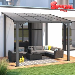 UNIONLINE 2.4x3m Aluminium Gazebo Outdoor