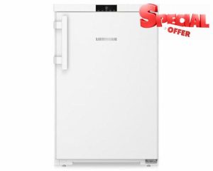 Liebherr Pure FE1404 107 Litre Capacity 55cm Wide Smart Frost LED Lighting Under Counter White Freestanding Freezer - Suitable for Outbuildings - Four Freezer Drawers            [Energy Class E]