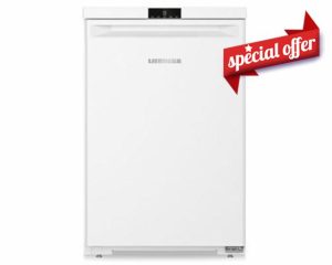 Liebherr Pure FC1404N 107 Litre 55cm Wide Under Counter Smart Frost - LED Lighting - Touch Display - Freestanding Freezer - Four Freezer Drawers - Suitable for Outbuildings - White            [Energy Class C]