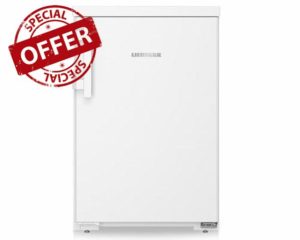 Liebherr Pure RE1400 55cm Wide 125 Litre LED Lighting Under Counter White Larder Freestanding Fridge with Lever External Handle            [Energy Class E]