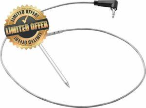 Ninja Woodfire Pro Connect XL Electric Barbecue Smoker Thermoprobe
