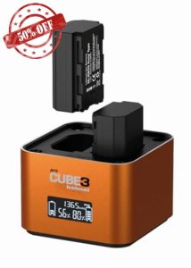 Hähnel - ProCube3 - For Sony - DSLR Duo Charger - Faster Charging - USB Type-C inpu