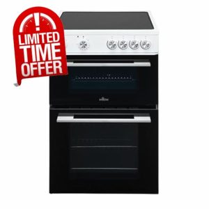 Willow WT60CCW 60cm Electric Cooker with Ceramic Hob