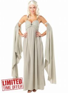 Funidelia | Daenerys Targaryen Khaleesi Costume - Game of Thrones for Woman Khaleesi & Daenerys Targaryen - Costume for Adults Accessory Fancy Dress & Props for Halloween