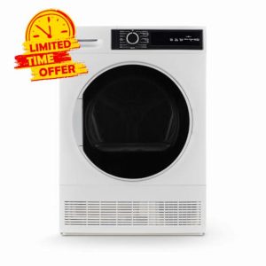 Montpellier MTDC8SDW 8kg Tumble Dryer Sensor Drying Class B White            [Energy Class B]