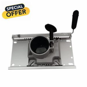 Ronyme Boat Seat Pedestal Mount Plate Easy to Install