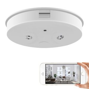 HD 1080P Wireless Security Spy Nanny Detector Camera with Night Vision/Motion Detection/Remote View for Home and Office