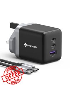 100W USB C Charger - Compact GaN Fast Charger for MacBook Pro/Air