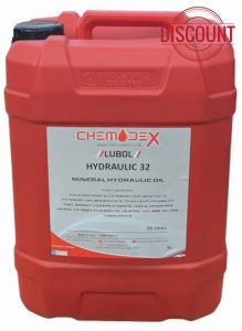 Chemodex Lubol 32 Premium Industrial Mineral Oil Based Hydraulic Oil - 20 Litres