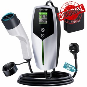 LCLCTEK EV Charger Cable Type 2 to 3 Pin Plug