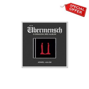 G-DRAGON Übermensch [JEWEL Ver.] GD 3rd Studio Album (Ver.2)