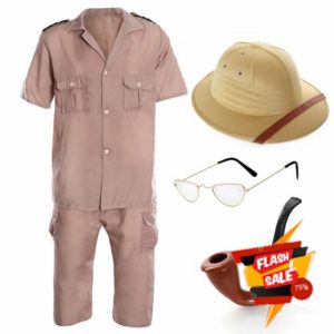 Adults Explorer Set - Beige Safari Uniform