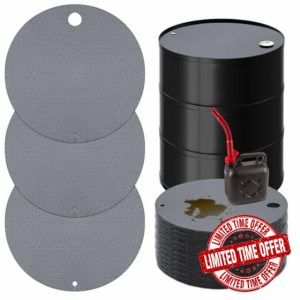 15 Pcs Drum Top Absorbent Pads for 55 Gallon Barrel Oil Absorbent Pads