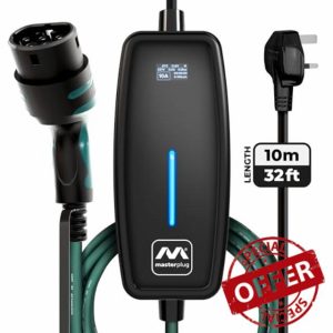 Masterplug EV Charging Cable for Electric and Hybrid Vehicles