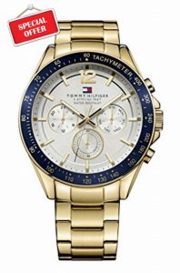 Tommy Hilfiger Men's Multifunction Quartz Watch - Silver White Dial