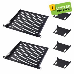 GeeekPi DeskPi RackMate Accessories 10 inch 0.5U Rack Shelf