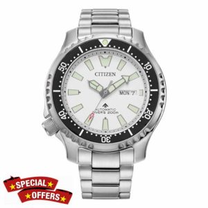 Citizen Unisex's Analog Automatic Watch with Stainless Steel Strap NY0150-51A