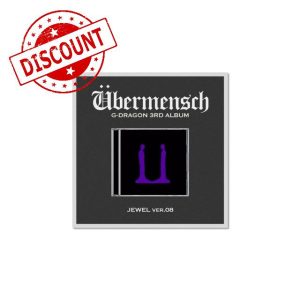 G-DRAGON Übermensch [JEWEL Ver.] GD 3rd Studio Album (Ver.8)