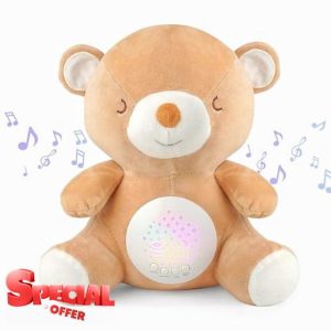 IQOUNIX White Noise Machine - Baby Sleep Aid with Soothing White Noise and Sensory Lights