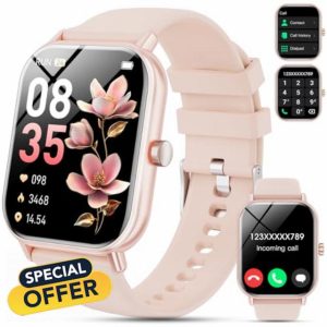 Haulvean Smart Watch for Men Women Answer/Make Calls