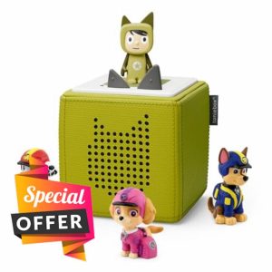 onies Toniebox Jungle Pups Paw Patrol Bundle: Jungle Pups Chase
